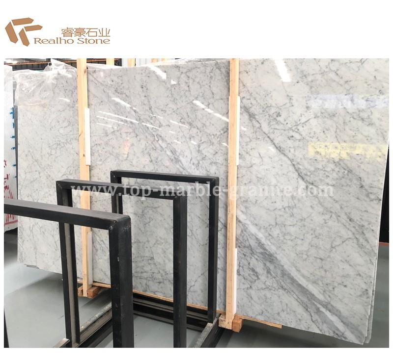 Carrara White Marble Slabs