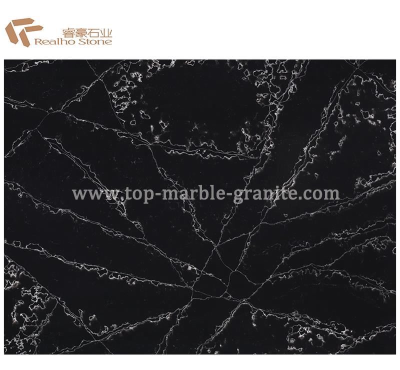 Black Quartz for Kitchen Tops