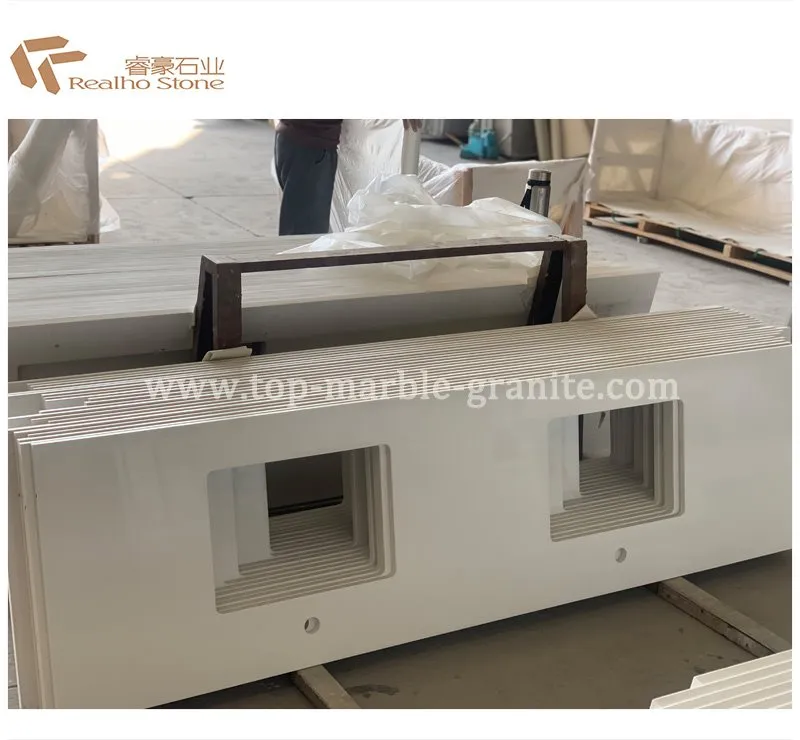 white quartz countertops