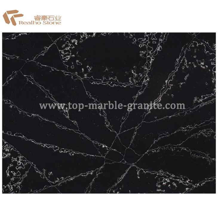 Black Quartz for Kitchen Tops