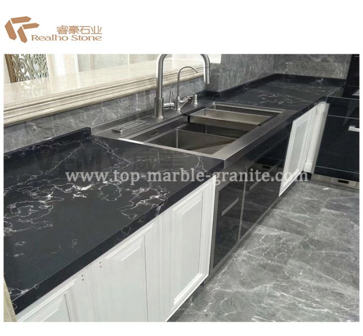 Black Quartz Countertop