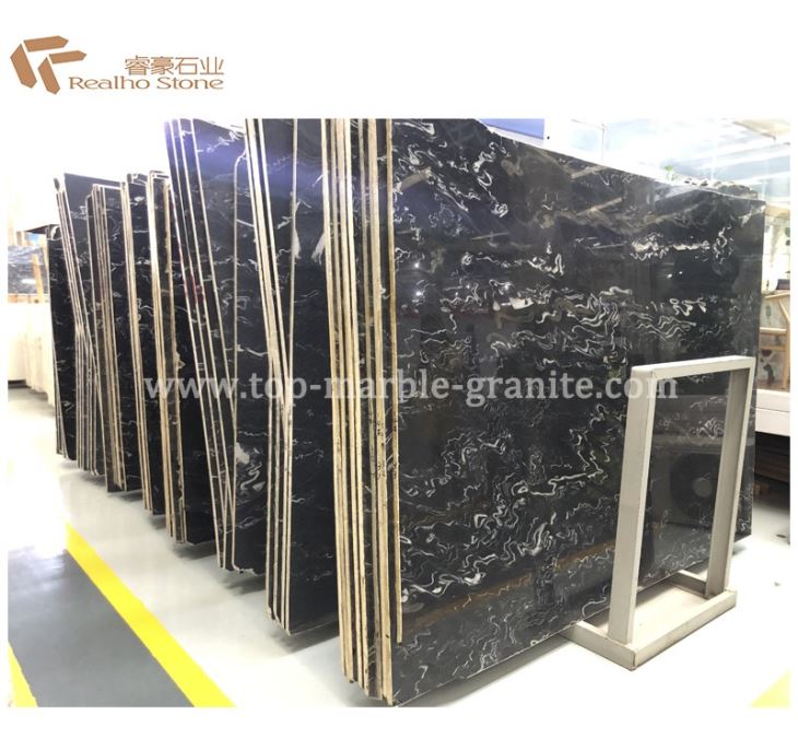 polish black marble