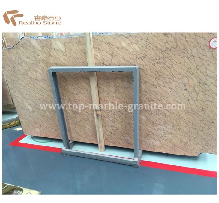 Spain Rosa Velencia Marble Slabs