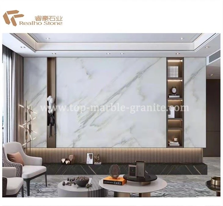 white marble wall