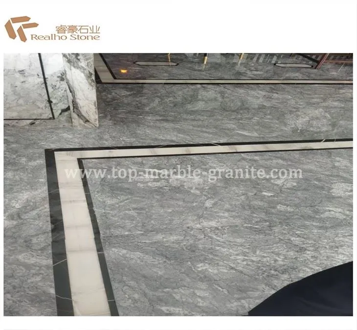 Silver Grey Marble Flooring