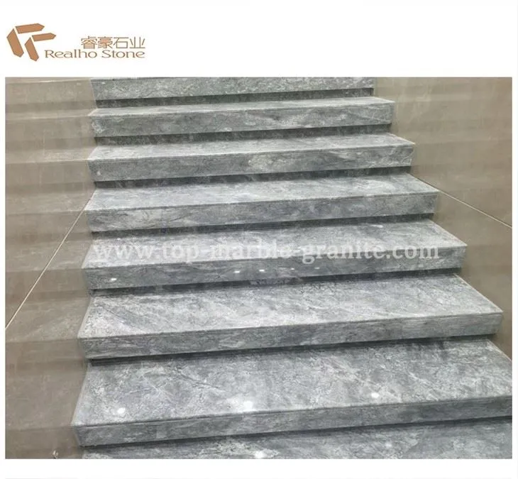 Silver Grey Marble Steps