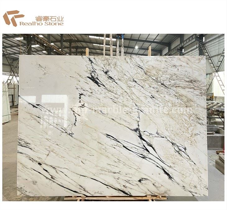 gold marble tile