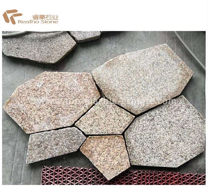 G682 tile with flamed